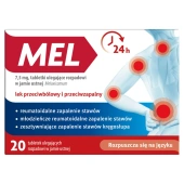 Mel 7,5mg x 20 tabletek ulegających rozpadowi w jamie ustnej