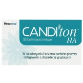 Canditon HA x 10 globulek dopochwowych