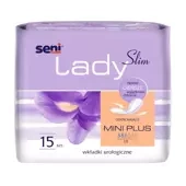 SENI LADY Slim Mini Plus wkładki urologiczne x 15 sztuk