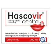 Hascovir Control 200mg x 25 tabletek